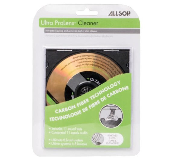 Allsop CD+R/RW DVD+R/RW Game Lens Cleaner with 11 Sound Tests Easy to Use New
