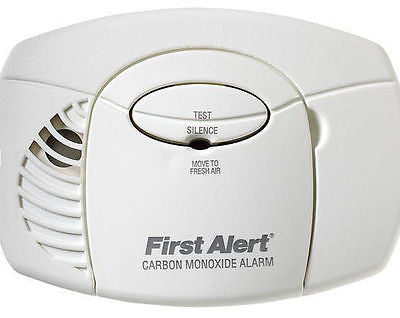 First Alert Battery-Operated Carbon Monoxide Alarm White
