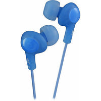 JVC Gumy Plus Blue Noise Isolation Stereo Earbuds New in Factory Sealed Package