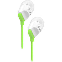 iLUV IEP318G Jam On Noise Isolation Stereo Earbuds Green BOGO New in Package