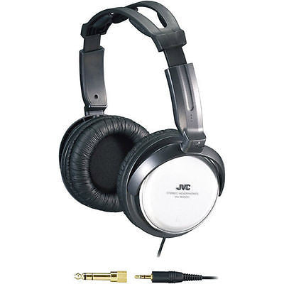 JVC Full Size Dynamic Sound 40mm Neodymium Stereo Headphones 10Hz-22KHz New