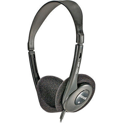 Maxell Lightweight 48g Stereo Headphones 20-20K Slide Headband HP100 190319