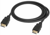 Axis 6Ft 1.83m Black HDMI Cable 10.2Gbps 340Hz HDTV High Speed Connection