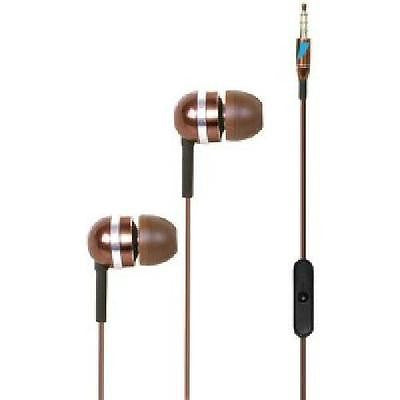 Lethal Metal High Performance Earsubs Earphones with Microphone 5568 New