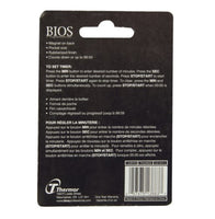 BIOS Professional Digital Kitchen Timer with Magnet and Rubber Finish
