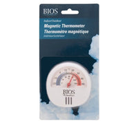 Bios Magnetic Thermometer Indoor Outdoor White Fahrenheit Celsius with Stand