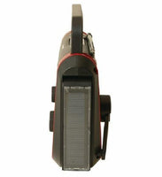 GPX AM FM NOAA Weather Radio Flashlight Lantern Phone Charger Hand Crank Solar