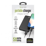 IEssentials 10000MAH PowerBank for Phone Charging 5X the Power of One Battery