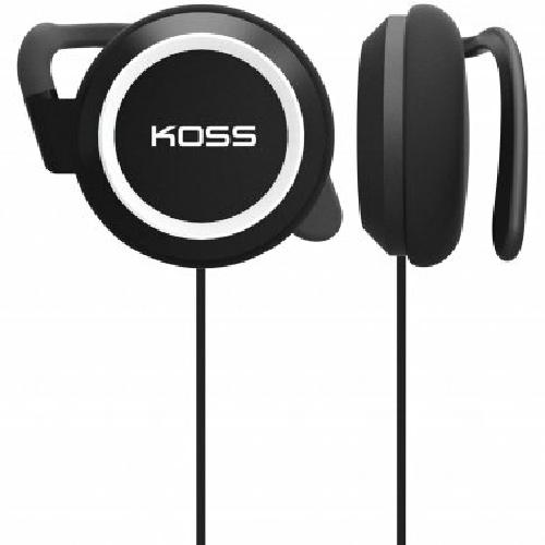 Koss Black Ear Clip Headphones 50-18K Hz 36 Ohm 4' Cord