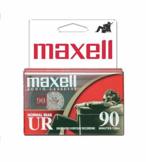 Maxell 2 PACK Normal Bias Type I EQ Blank Cassette Tape UR90 Recording