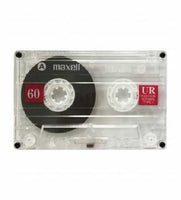 Maxell Normal Bias Type I EQ Blank Cassette Tape UR60 Recording