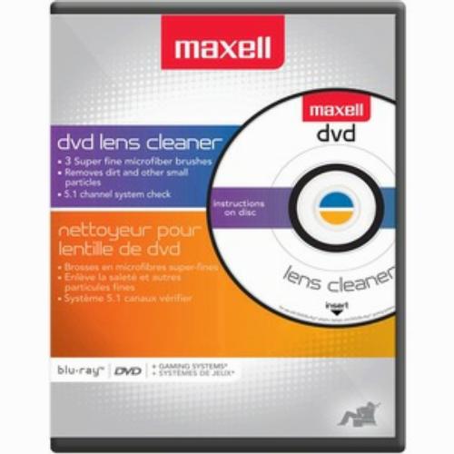 Maxell CD DVD Game Lens Cleaner with 5.1 Channel System Check Easy To Use
