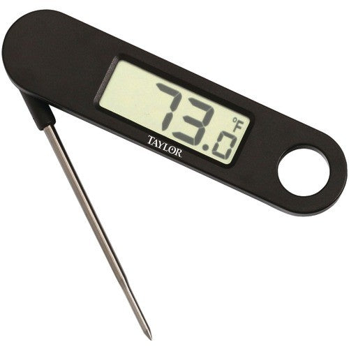 Taylor Thermometer with Folding Probe and Digital Readout F and C